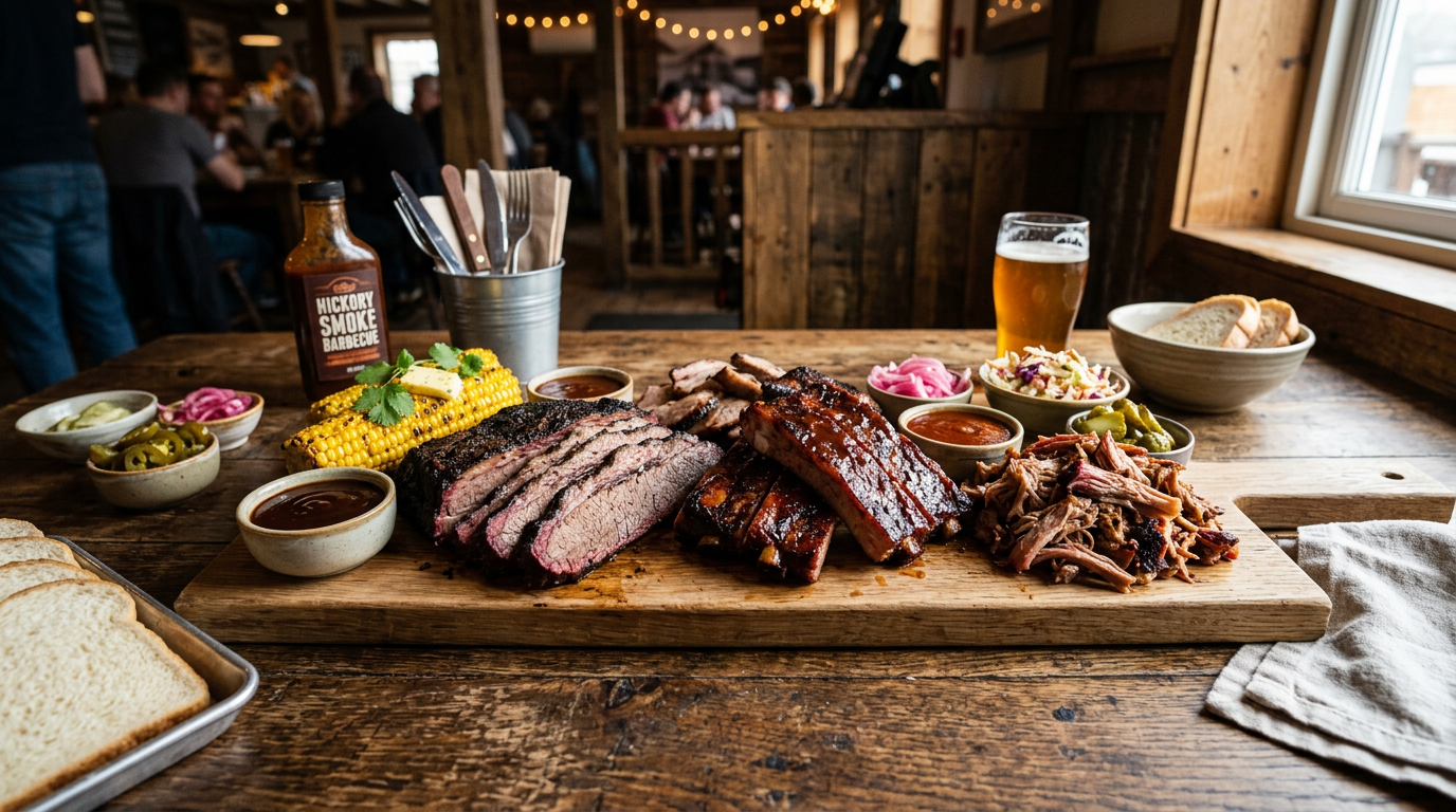 A Massive BBQ Platter