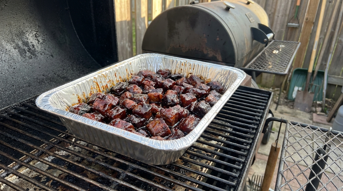 Burnt Ends at Home from a Packer Brisket
