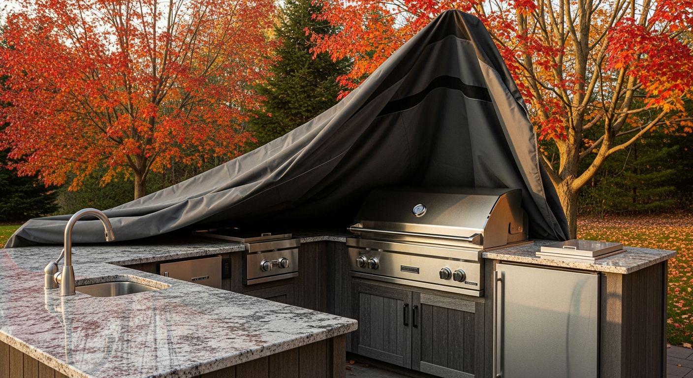 Covering the Outdoor Kitchen