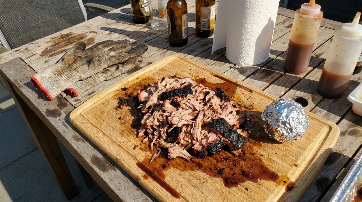 How to Rest and Pull a Pork Butt for Maximum Moisture
