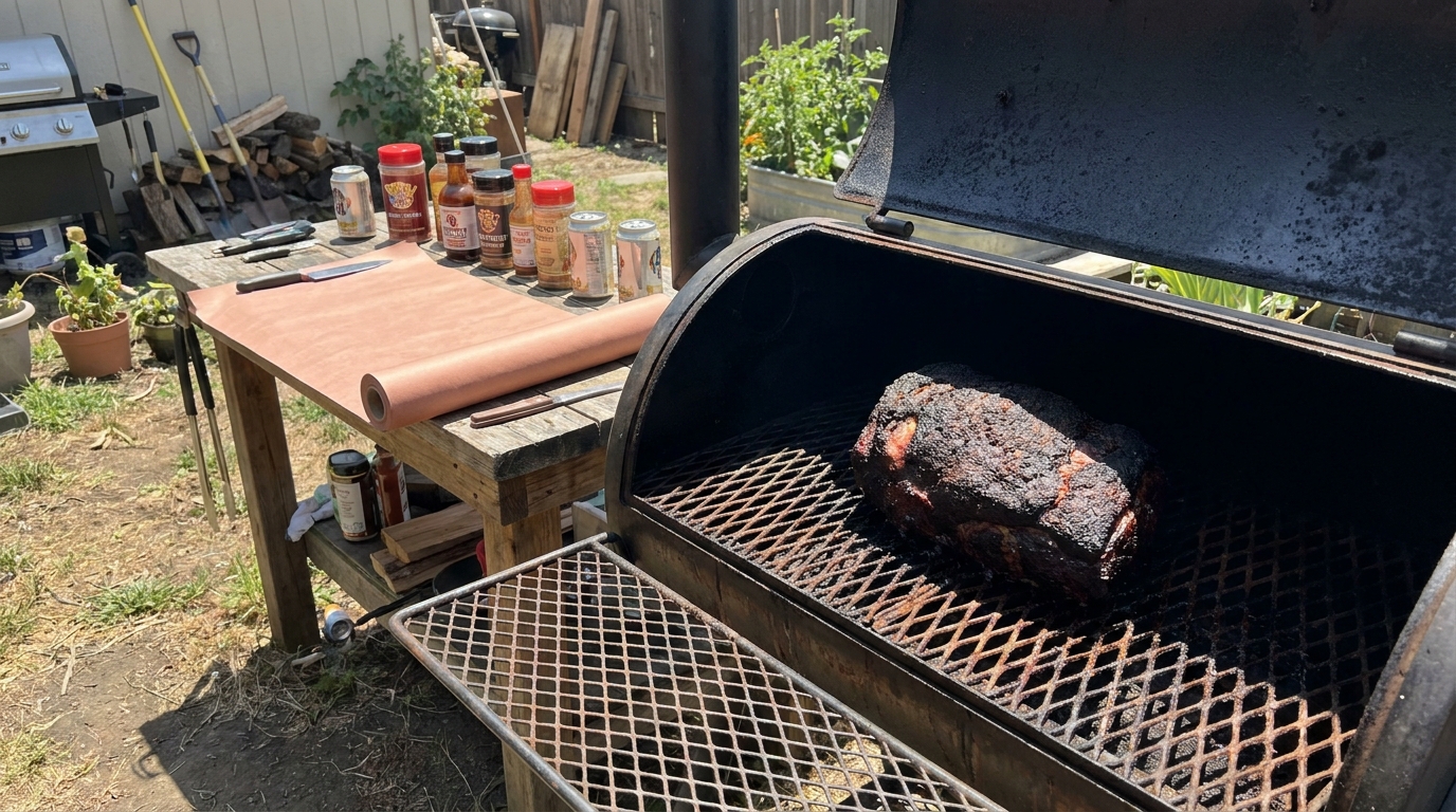 When to Wrap a Pork Butt: Stall, Bark, and Timing